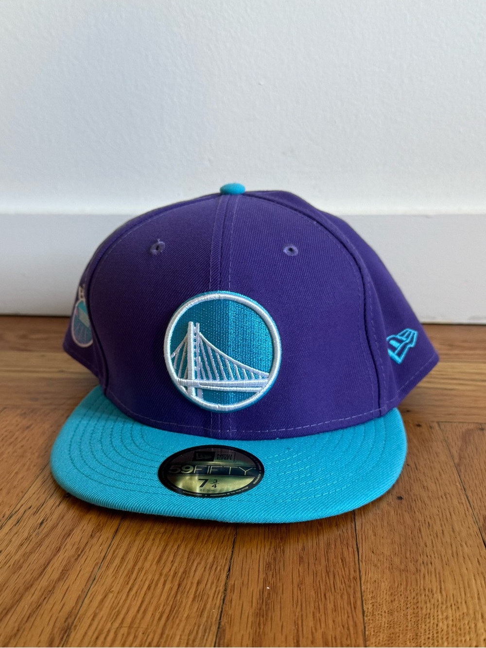 Hat interior with labels